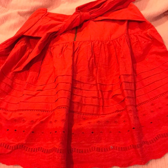 Anthropologie red skirt - Picture 2 of 2